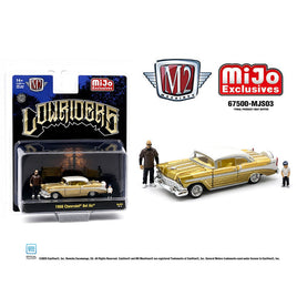 Pre-Order M2 Machines 1:64 Diorama Series 1956 Chevrolet Bel Air Lowriders – Beige Gold – Mijo Exclusives