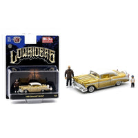 Pre-Order M2 Machines 1:64 Diorama Series 1956 Chevrolet Bel Air Lowriders – Beige Gold – Mijo Exclusives