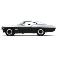 Jada Bigtime Muscle 1967 Chevrolet Impala SS Silver Metallic and Black