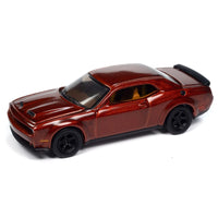 Auto World 2021 Dodge Challenger SRT Super Stock Sinamon Stick 1:64 Diecast Car