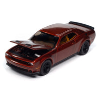 Auto World 2021 Dodge Challenger SRT Super Stock Sinamon Stick 1:64 Diecast Car