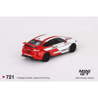 Mini GT #721 Honda Civic Type - R #2 2023 Pace Car Mijo Exclusives 1:64 Diecast Car