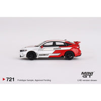 Mini GT #721 Honda Civic Type - R #2 2023 Pace Car Mijo Exclusives 1:64 Diecast Car