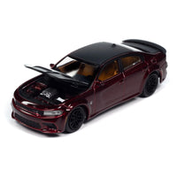 Auto World 2021 Dodge Charger SRT Hellcat Redeye Octane Red Poly 1:64 Diecast Car
