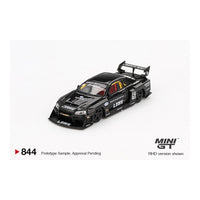 Mini GT #844 Nissan Lb-ER34 Super Silhouette Skyline Black