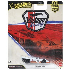Hot Wheels Premium Car Culture Vintage Racing Porsche 917K Gulf Livery