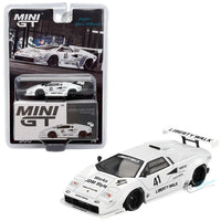 Mini GT #966 Lamborghini Countach LB-WORKS White 2024 Tokyo Auto Salon