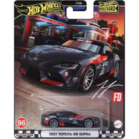 Hot Wheels Premium Boulevard #96 2021 Toyota GR Supra w Protector 1:64 Diecast