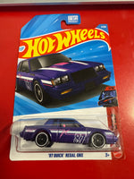Hot Wheels Drift-Ender Super Treasure Hunt w/ '87 Buick Regal GNX Treasure Hunt