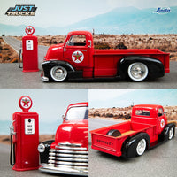 Jada Just Trucks 1952 Chevrolet CEO Pickup w/ Texaco Gas Pump