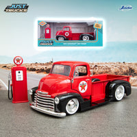Jada Just Trucks 1952 Chevrolet CEO Pickup w/ Texaco Gas Pump