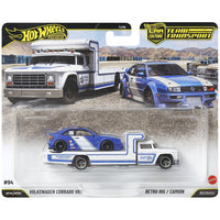 Hot Wheels Team Transport Volkswagen Corrado VR6 & Retro Rig / Camion Preorder