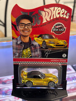 Hot Wheels RLC Red Line Club Honda S2000 Ryu Asada Gold - Limited Edition