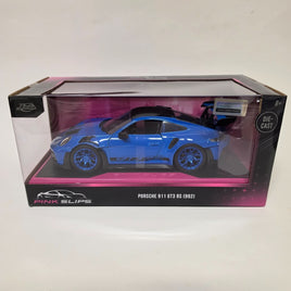 Jada Pink Slips Porsche 911 GT3 RS (992) Blue 1/24 Diecast Car