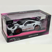 Jada Pink Slips Porsche 911 GT3 RS (992) Silver 1/24 Diecast Car