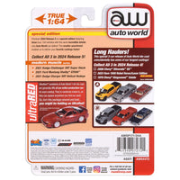 Auto World 2021 Ford Mustang Shelby GT500 Carbom Fiber Track Pack Twister Orange 1:64 Diecast Car