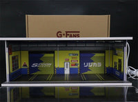 G-Fan LED Diorama Spoon Garage 1:64 scale