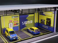 G-Fan LED Diorama Spoon Garage 1:64 scale