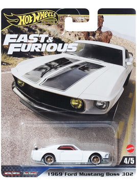 Hot Wheels Premium 2024 Fast & Furious 1969 Ford Mustang Boss 302 1:64 diecast