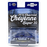 M2 Machines 1973 Chevrolet Cheyenne Super 10 Square Body Holiday Hobby Exclusive HS65