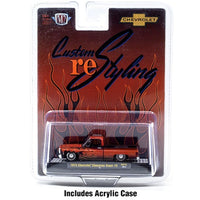 M2 Machines 1973 Chevrolet Cheyenne Super 10 Custom Re Styling Flames 31500-HS70