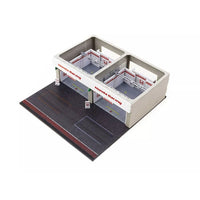 Tarmac Works Honda Racing Pit Garage Diorama Display