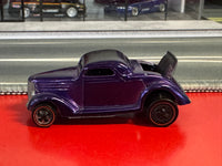 Hot Wheels Vintage Red Line '36 Ford Coupe 1968 Chrome Purple