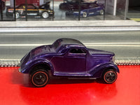 Hot Wheels Vintage Red Line '36 Ford Coupe 1968 Chrome Purple