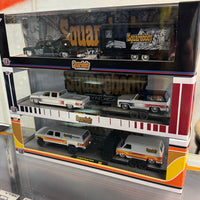 M2 Machines Squarebody Syndicate 3 Hauler Set VHTF