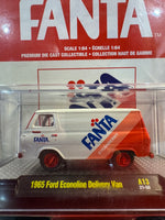 M2 Machines Strawberry Fanta 1965 Ford Econoline Delivery Van 1/750 Chase