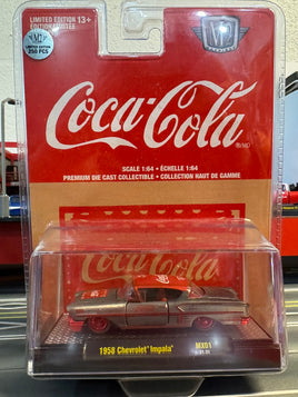 M2 Machines Coca Cola 1958 Chevrolet Impala 1/250 RAW CHASE