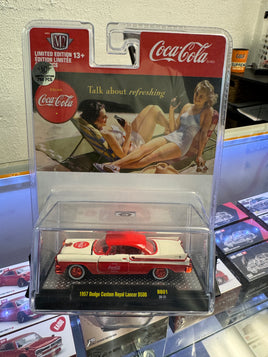 M2 Machines Coca-Cola 1957 Dodge Custom Royal Lancer D500 1/750 CHASE