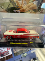 M2 Machines Coca-Cola 1957 Dodge Custom Royal Lancer D500 1/750 CHASE