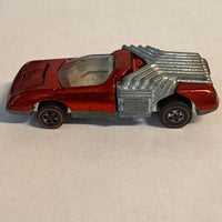 Vintage Hot Wheels Redline 1971 Red Noodlehead