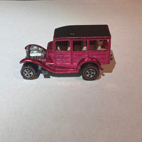 Vintage Hot Wheels Redline Classic '31 Ford Woody Rose 1:64