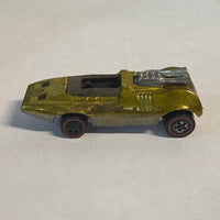 Vintage Hot Wheels Red Line Peeping Bomb Light Green