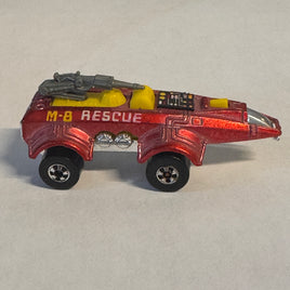Vintage Hot Wheels 1978 Spacer Racer Metallic Pink M8 Rescue Blackwall Hong Kong