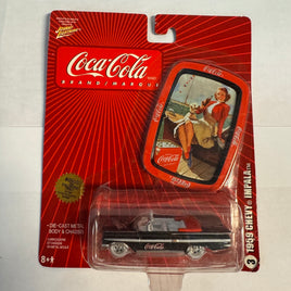 Johnny Lightning Coca-Cola 1959 Chevy Impala White Lightning CHASE