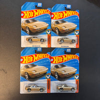 Hot Wheels 1983 Porsche 928S Gold Dollar General Exclusive Lot of 4