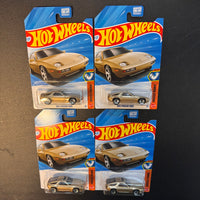 Hot Wheels 1983 Porsche 928S Gold Dollar General Exclusive Lot of 4