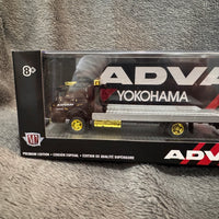 M2 Machines 1957 Mack Model N & 1978 Datsun 620 Truck Advan CHASE