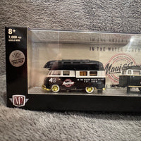 M2 Machines 1960 VW Delivery Van & 1959 VW Double Cab Truck USA Model R41 Chase
