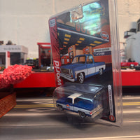 Auto World Chris Stangler Custom Gulf 1973 Chevrolet C10 Pickup Signed