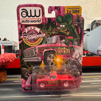 Auto World '23 Super Convention Dinner Car Exclusive Rat Fink 1983 Silverado CHASE