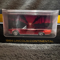 Kilo Wheelz KLUB Exclusive 1:64 1964 Lincoln Continental Red Diecast 788/2500