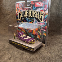 M2 Machines 1964 Chevrolet Impala SS - 409 Convertible Low Riders Diorama w/ Lady Figures 67500-MJS02 CHASE