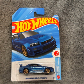 Hot Wheels Mainline Nissan Skyline GT-R (BNR34)