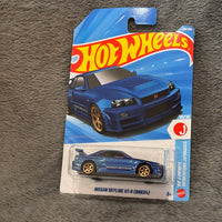Hot Wheels Mainline Nissan Skyline GT-R (BNR34)
