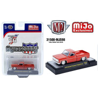 M2 Machines 1976 Chevrolet Silverado Bonanza -10 Squarebody Spirit of '76 Red MJS98 Pre-Order