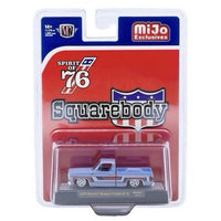 M2 Machines 1976 Chevrolet Silverado Bonanza -10 Squarebody Spirit of '76 Blue MJS99 Pre-Order